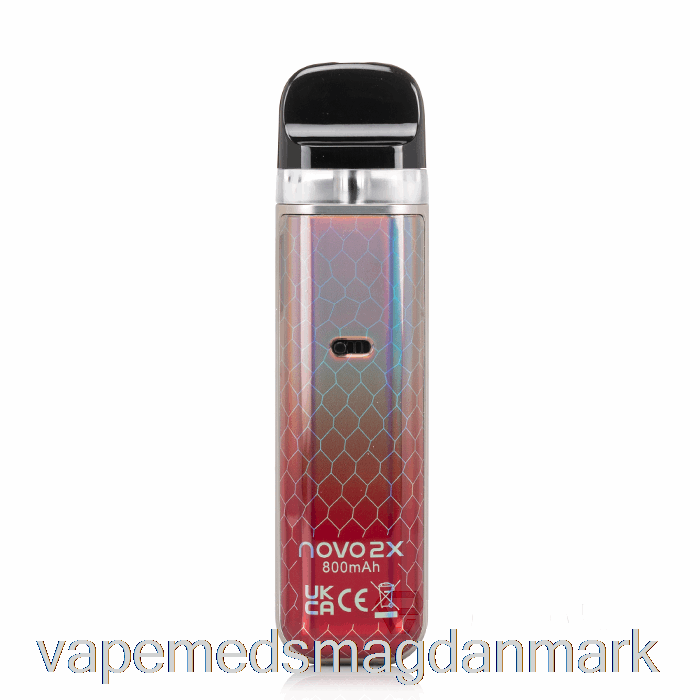 Vape Uden Nikotin Smok Novo 2x 20w Pod System Sølv Rød Cobra